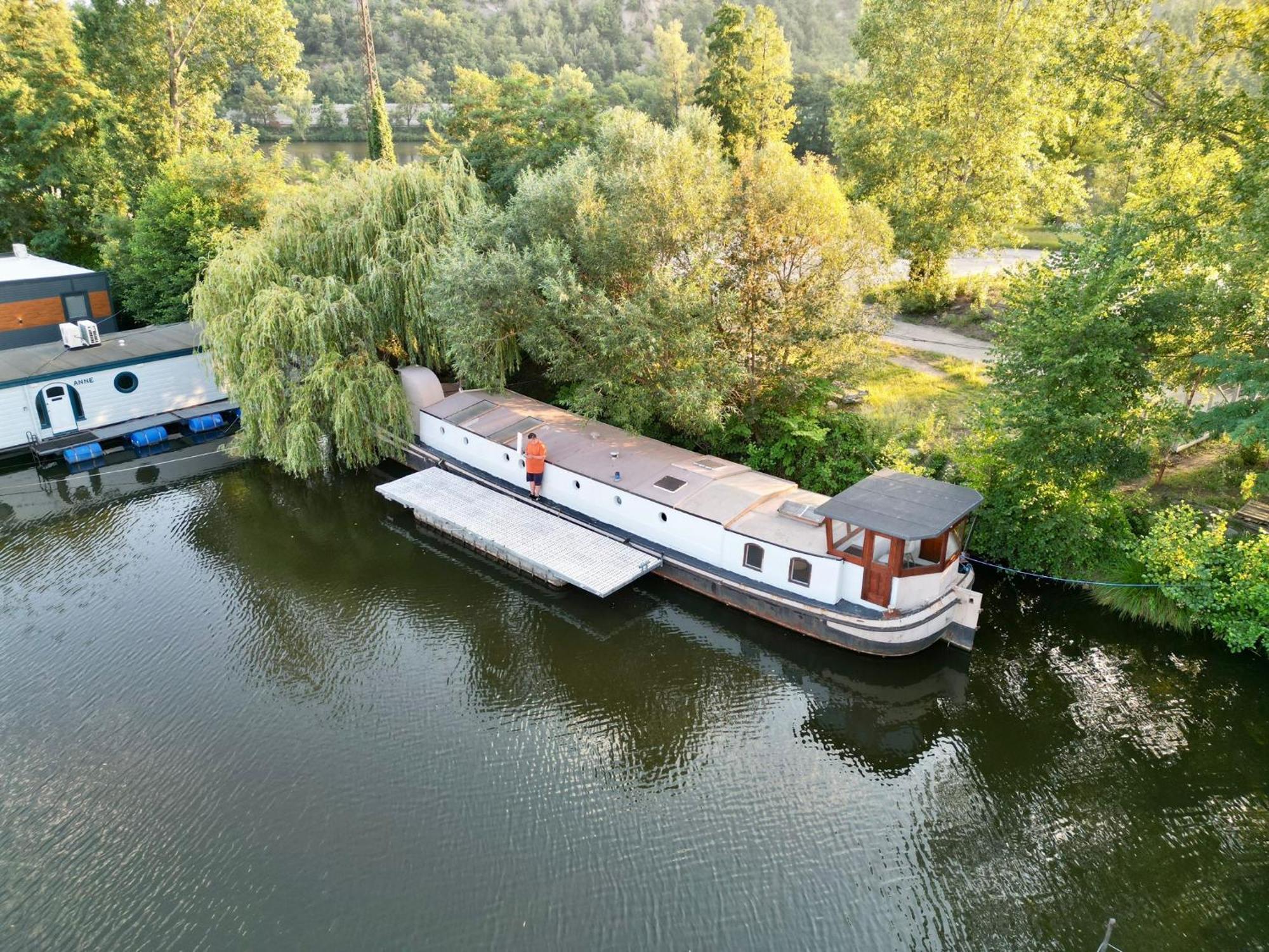 Hotel Prague On Boat, Privat Pier, Free Parking Exterior foto